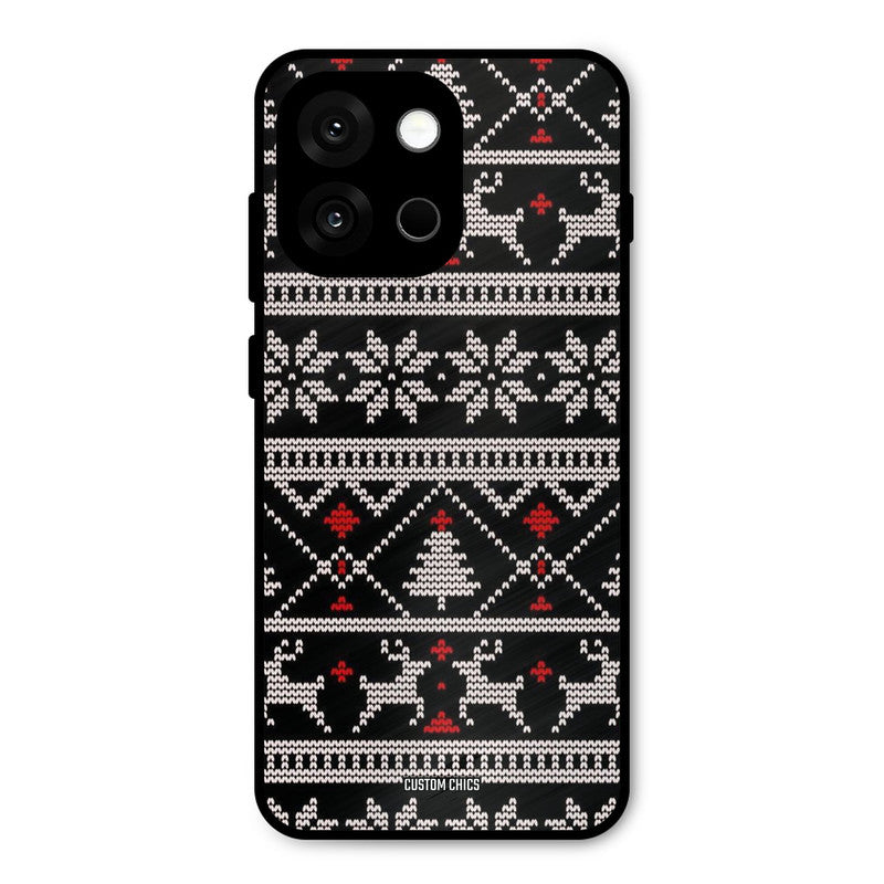 Christmas Pattern Oneplus 13s Mobile Back Cover - Aesthetic PrintShield Case