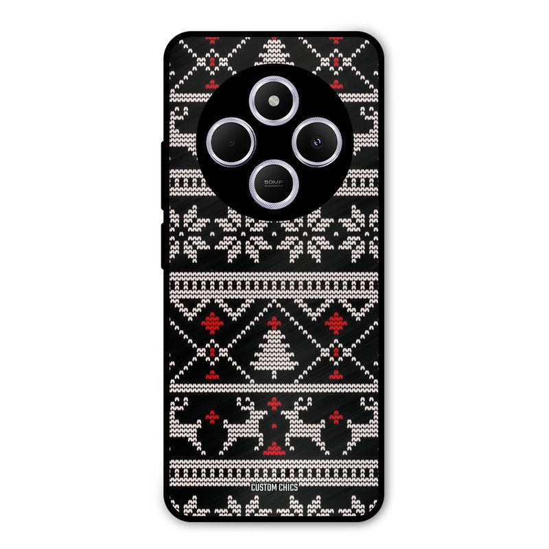 Christmas Pattern Poco M7 Mobile Back Cover - Aesthetic PrintShield Case