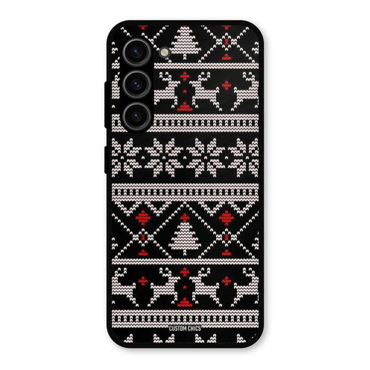 Christmas Pattern Samsung Galaxy S23 Mobile Back Cover - Aesthetic PrintShield Case