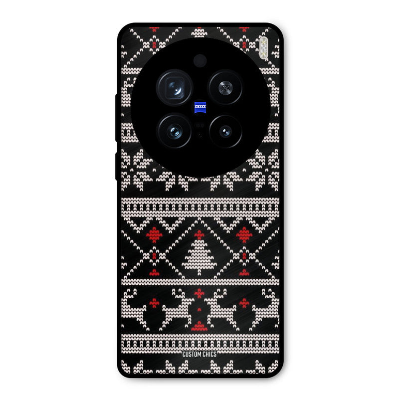 Christmas Pattern Vivo X200 Pro Mobile Back Cover - Aesthetic PrintShield Case