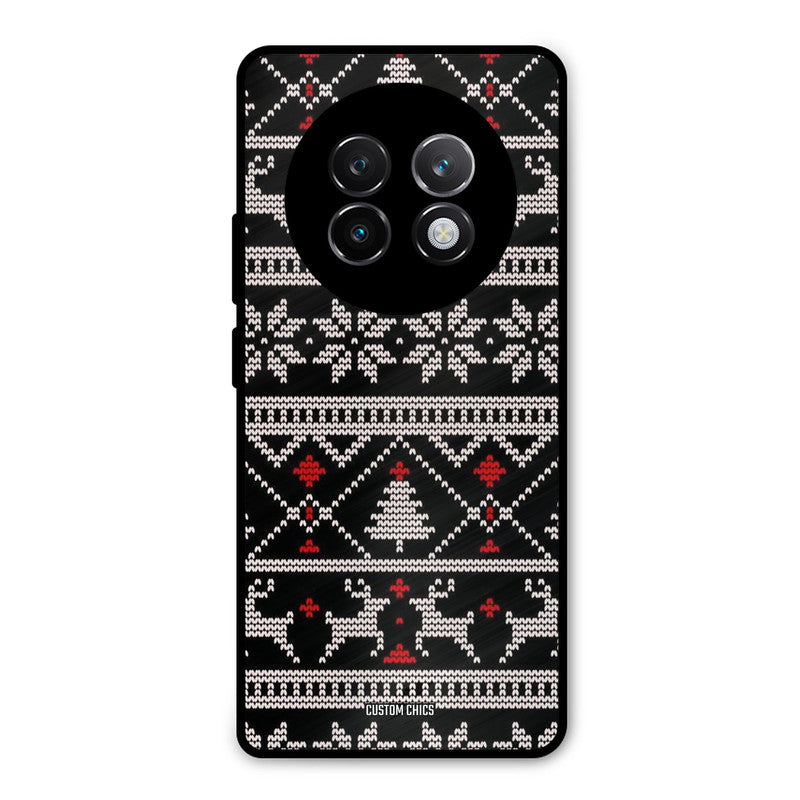 Christmas Pattern Realme 13 Plus Mobile Back Cover - Aesthetic PrintShield Case