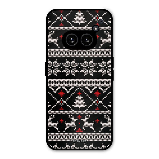 Christmas Pattern Nothing Phone 2a Mobile Back Cover - Aesthetic PrintShield Case