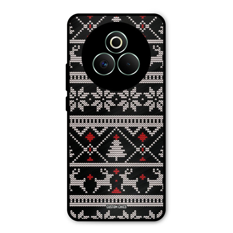 Christmas Pattern Realme P3 Pro 5G Mobile Back Cover - Aesthetic PrintShield Case