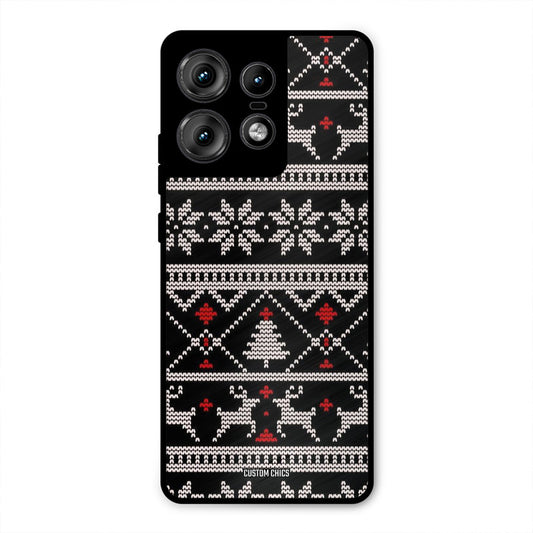 Christmas Pattern Motorola Edge 50 Pro Mobile Back Cover - Aesthetic PrintShield Case