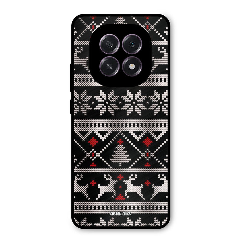 Christmas Pattern Oppo F29 Mobile Back Cover - Aesthetic PrintShield Case
