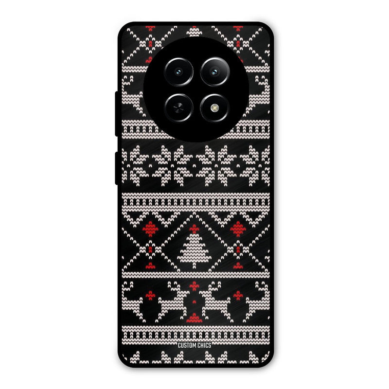 Christmas Pattern Realme Narzo N65 Mobile Back Cover - Aesthetic PrintShield Case