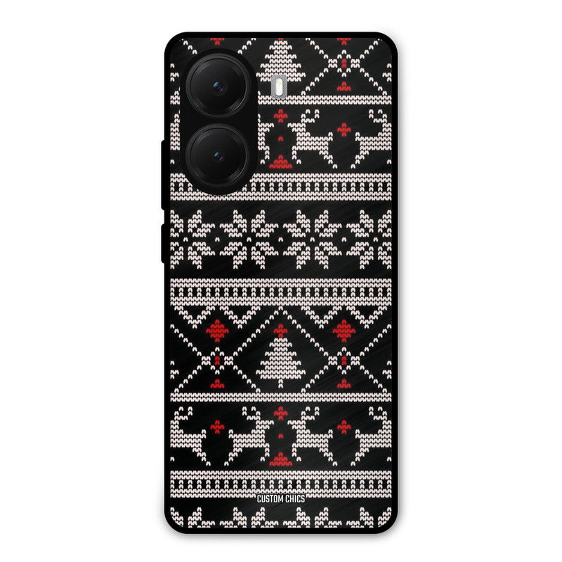 Christmas Pattern Poco X7 Pro Mobile Back Cover - Aesthetic PrintShield Case