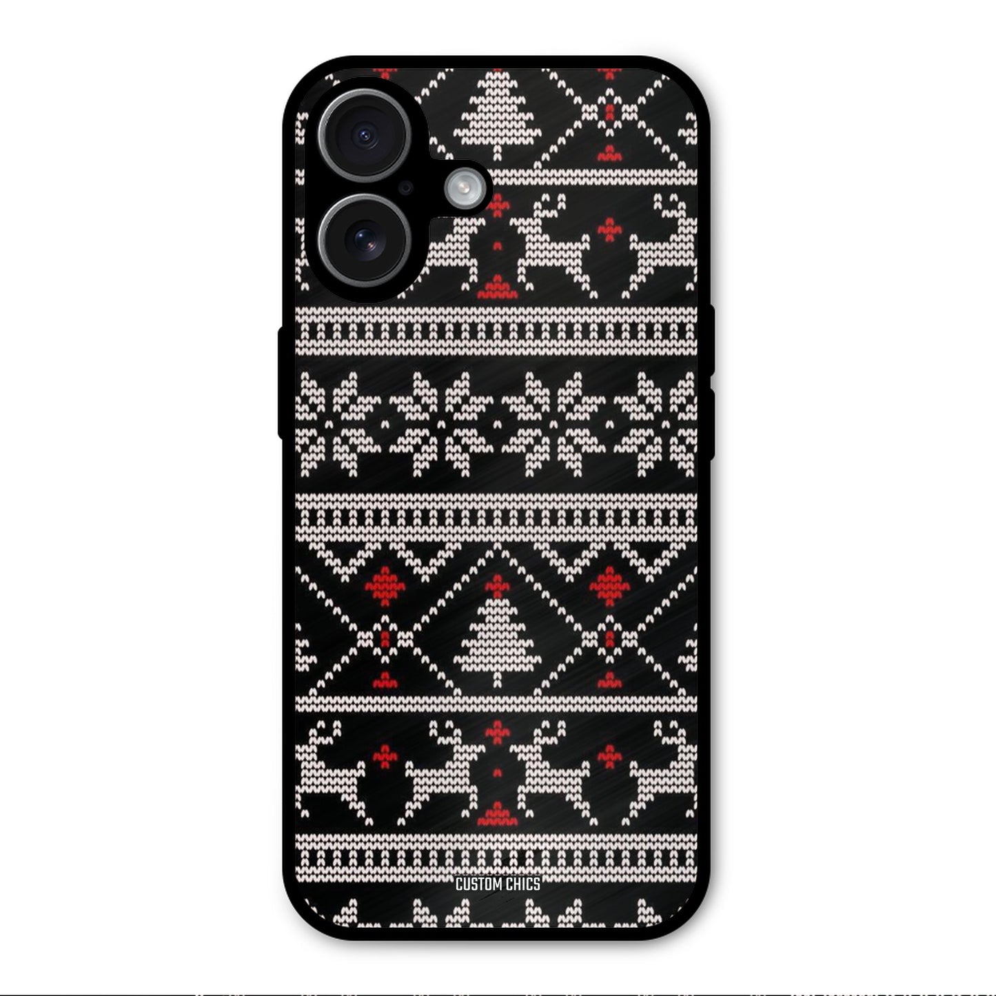 Christmas Pattern iPhone 17 Case – Premium PrintShield Mobile Cover