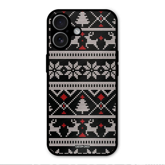 Christmas Pattern iPhone 17 Case – Premium PrintShield Mobile Cover