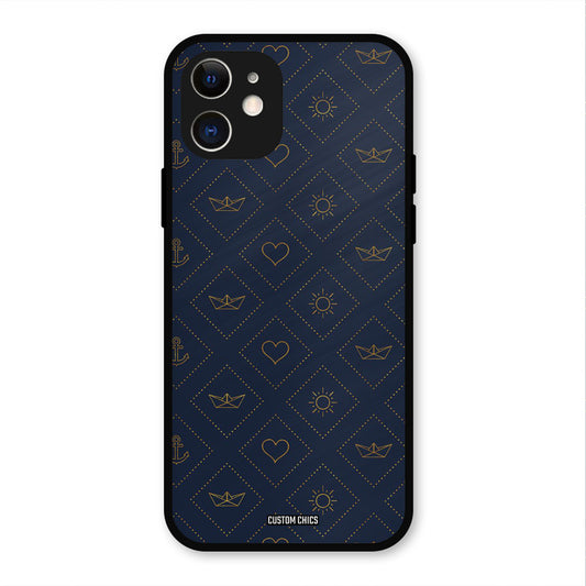 Clean Shapes IPhone 12 Mobile Back Cover - Aesthetic PrintShield Case