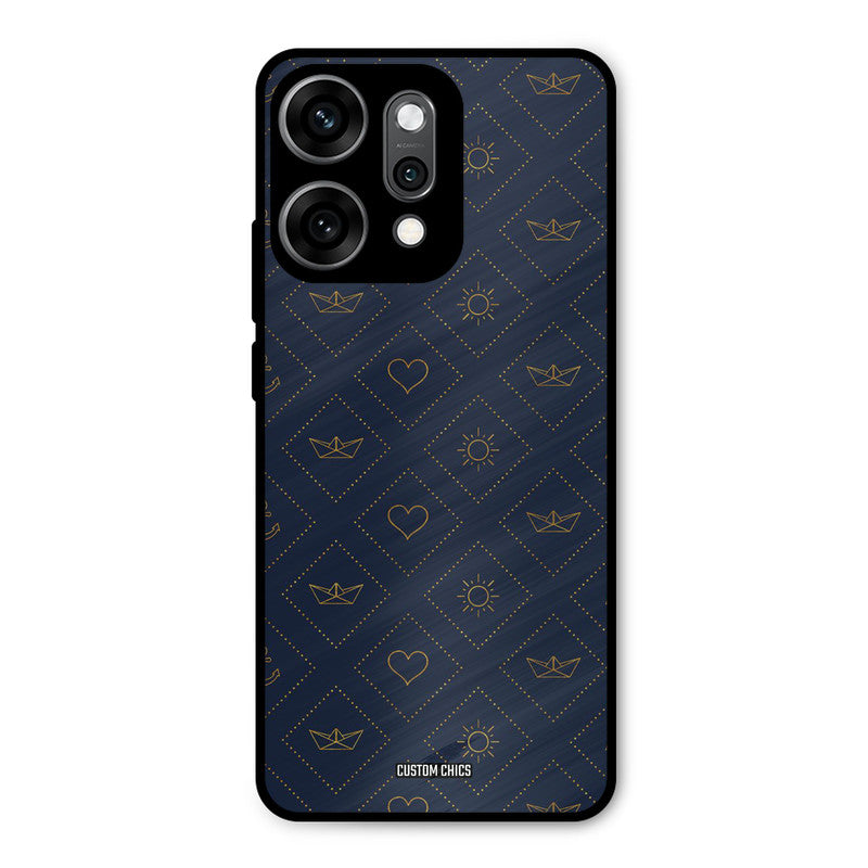 Clean Shapes Oppo Reno 14 Pro Mobile Back Cover - Aesthetic PrintShield Case