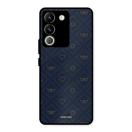 Clean Shapes Vivo Y200 Mobile Back Cover - Aesthetic PrintShield Case