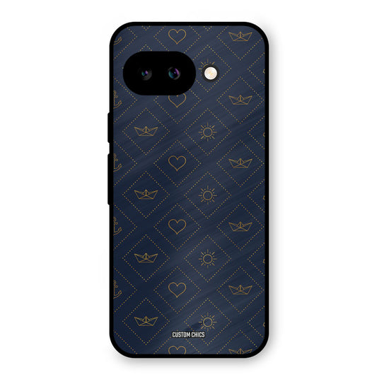 Clean Shapes Google Pixel 9A Mobile Back Cover - Aesthetic PrintShield Case