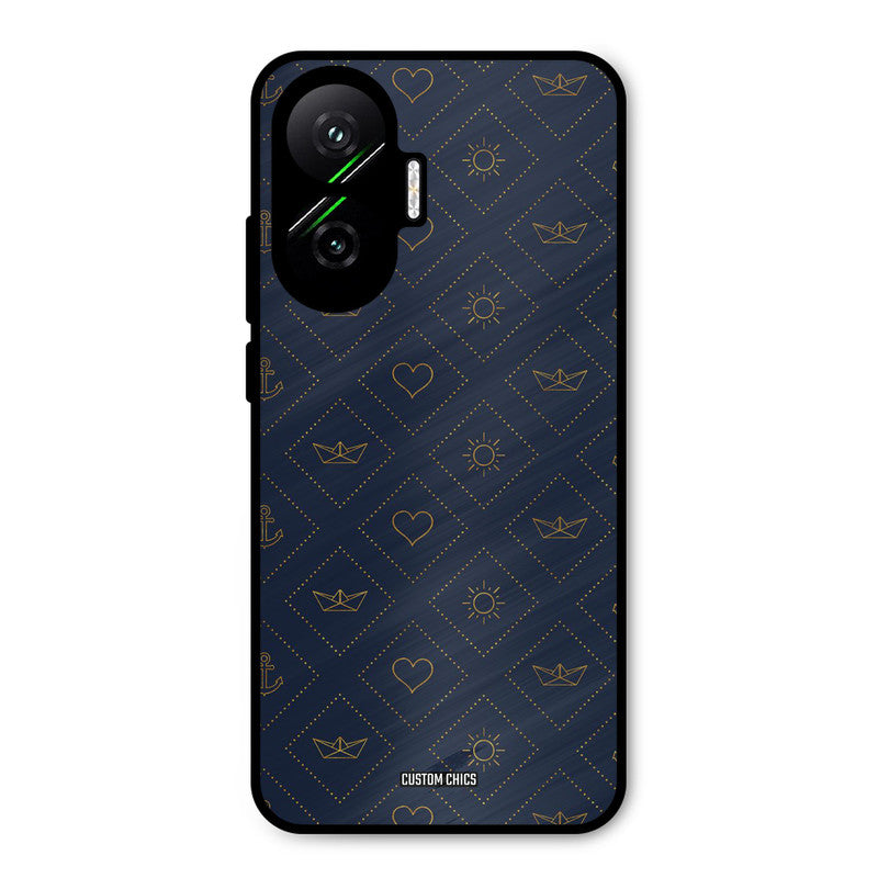 Clean Shapes Poco F7 5G Mobile Back Cover - Aesthetic PrintShield Case