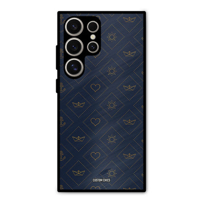 Clean Shapes Samsung Galaxy S24 Ultra Mobile Back Cover - Aesthetic PrintShield Case