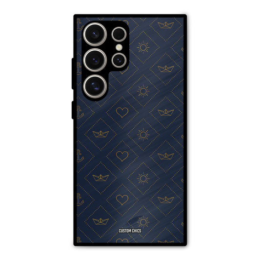 Clean Shapes Samsung Galaxy S24 Ultra Mobile Back Cover - Aesthetic PrintShield Case