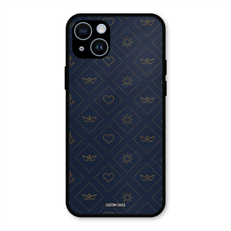 Clean Shapes iPhone 14 Mobile Back Cover - Aesthetic PrintShield Case