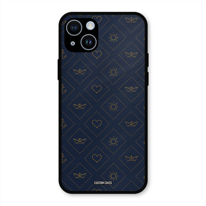 Clean Shapes iPhone 14 Mobile Back Cover - Aesthetic PrintShield Case