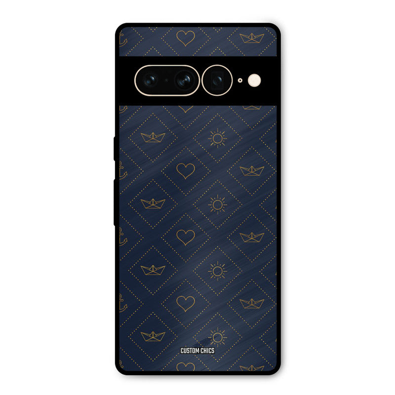 Clean Shapes Google Pixel 7 Pro Mobile Back Cover - Aesthetic PrintShield Case