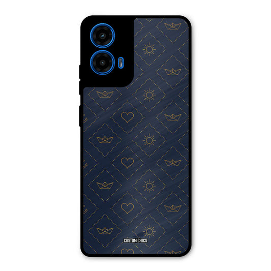 Clean Shapes Moto G45 Mobile Back Cover - Aesthetic PrintShield Case
