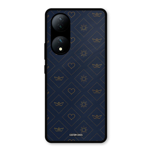 Clean Shapes Vivo Y100 Mobile Back Cover - Aesthetic PrintShield Case