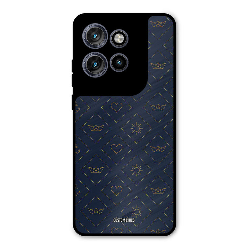 Clean Shapes Motorola Edge 50 Neo Mobile Back Cover - Aesthetic PrintShield Case