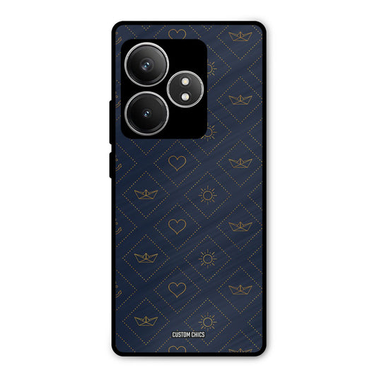 Clean Shapes Realme GT 6T Mobile Back Cover - Aesthetic PrintShield Case
