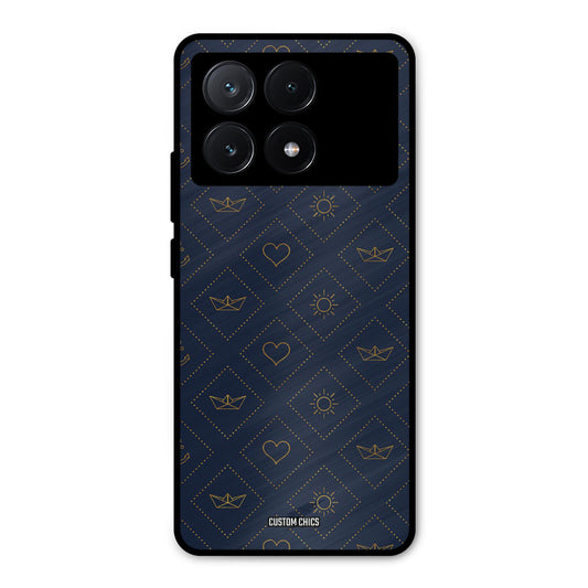 Clean Shapes Poco X6 Pro Mobile Back Cover - Aesthetic PrintShield Case