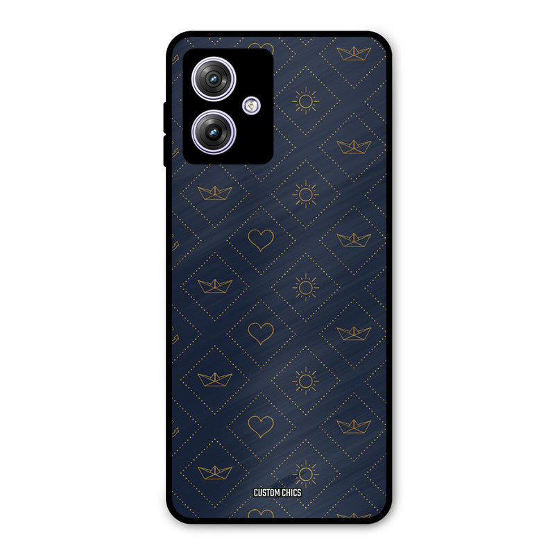 Clean Shapes Moto G54 Mobile Back Cover - Aesthetic PrintShield Case