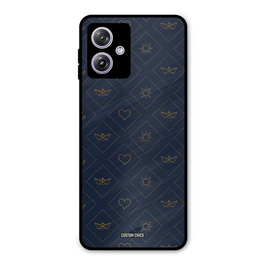 Clean Shapes Moto G54 Mobile Back Cover - Aesthetic PrintShield Case