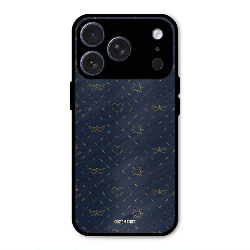 Clean Shapes iPhone 17 Pro Mobile Back Cover - Aesthetic PrintShield Case