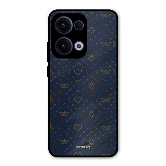 Clean Shapes Oppo Reno 13 5G Mobile Back Cover - Aesthetic PrintShield Case