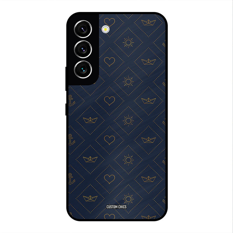 Clean Shapes Samsung Galaxy S22 Mobile Back Cover - Aesthetic PrintShield Case