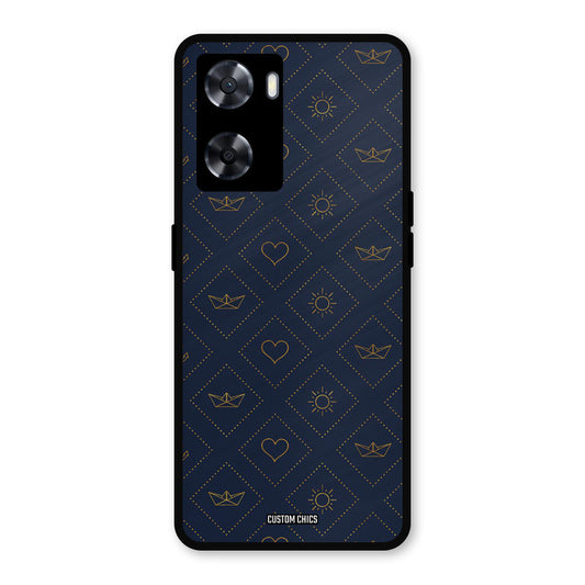 Clean Shapes Oppo A57 2022 Mobile Back Cover - Aesthetic PrintShield Case