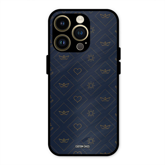 Clean Shapes iPhone 14 Pro Max Mobile Back Cover - Aesthetic PrintShield Case