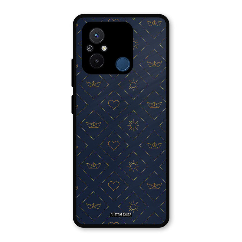 Clean Shapes Redmi 12c Mobile Back Cover - Aesthetic PrintShield Case