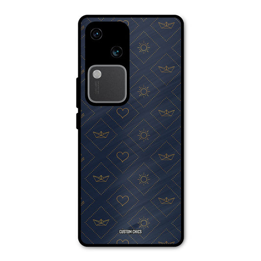 Clean Shapes Vivo V30 Mobile Back Cover - Aesthetic PrintShield Case