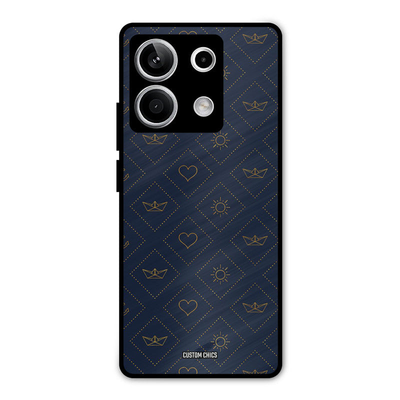 Clean Shapes Redmi Note 13 5G Mobile Back Cover - Aesthetic PrintShield Case