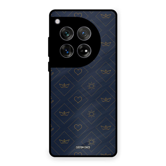 Clean Shapes OnePlus 12 Mobile Back Cover - Aesthetic PrintShield Case