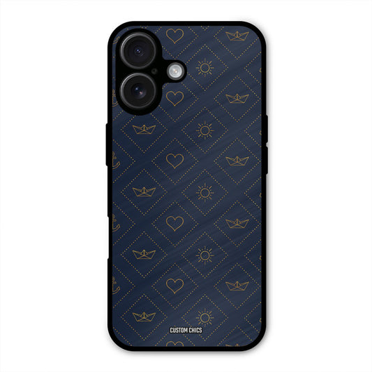 Clean Shapes iPhone 16 Plus Mobile Back Cover - Aesthetic PrintShield Case