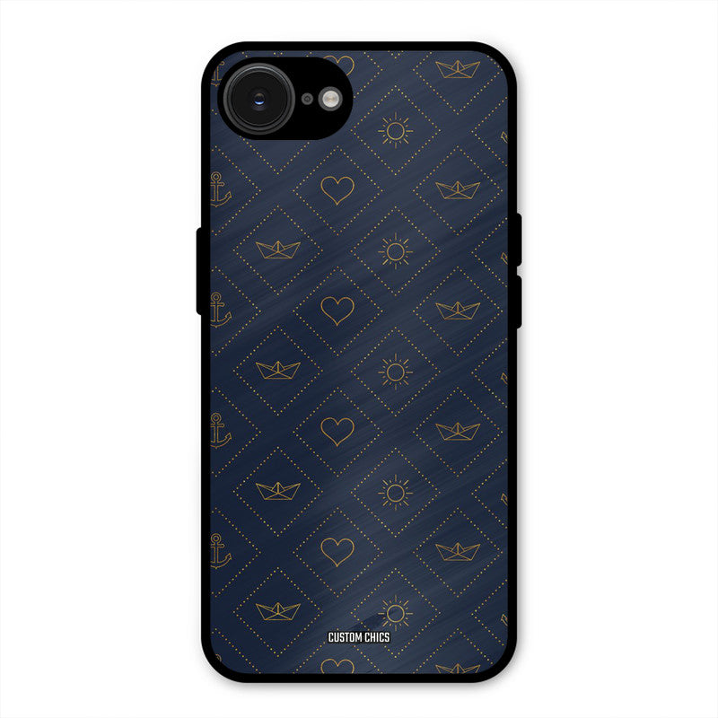 Clean Shapes iPhone 16e Mobile Back Cover - Aesthetic PrintShield Case