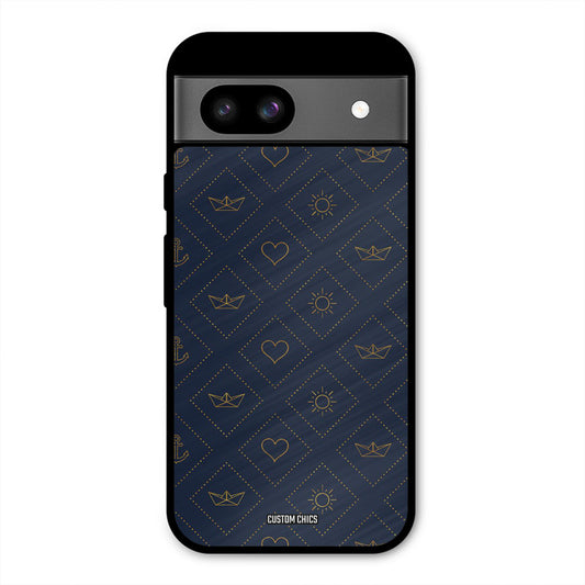 Clean Shapes Google Pixel 8a Mobile Back Cover - Aesthetic PrintShield Case