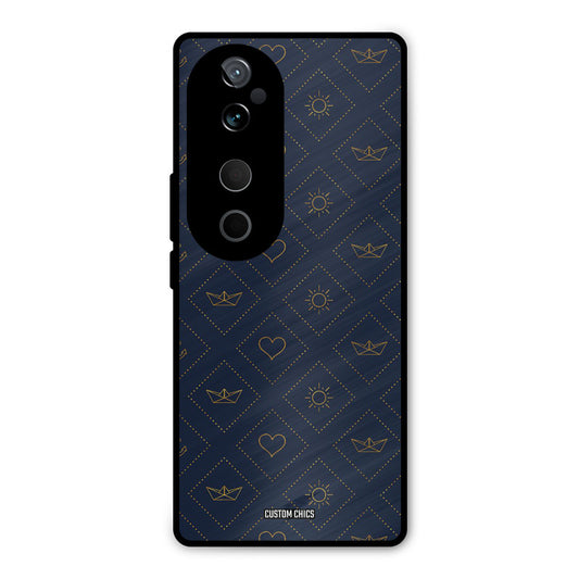 Clean Shapes Vivo V40 Mobile Back Cover - Aesthetic PrintShield Case