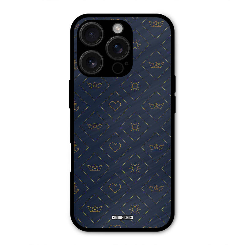 Clean Shapes iPhone 16 Pro Mobile Back Cover - Aesthetic PrintShield Case