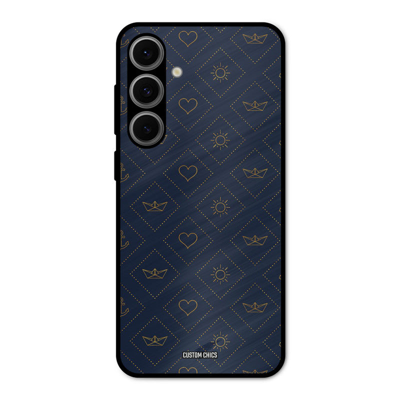 Clean Shapes Samsung Galaxy S24 FE Mobile Back Cover - Aesthetic PrintShield Case