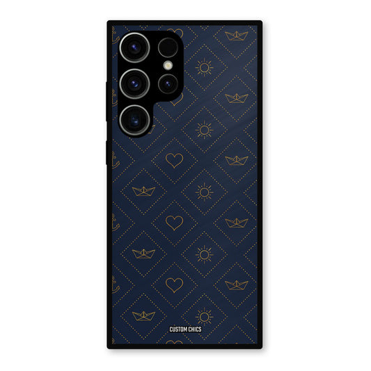 Clean Shapes Samsung Galaxy S23 Ultra Mobile Back Cover - Aesthetic PrintShield Case