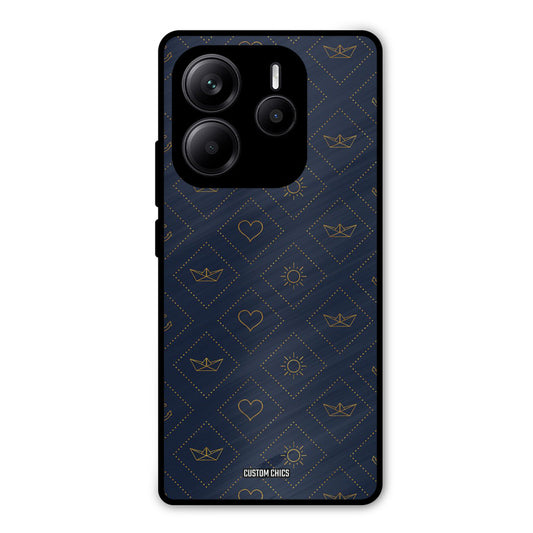 Clean Shapes Redmi Note 14 Mobile Back Cover - Aesthetic PrintShield Case