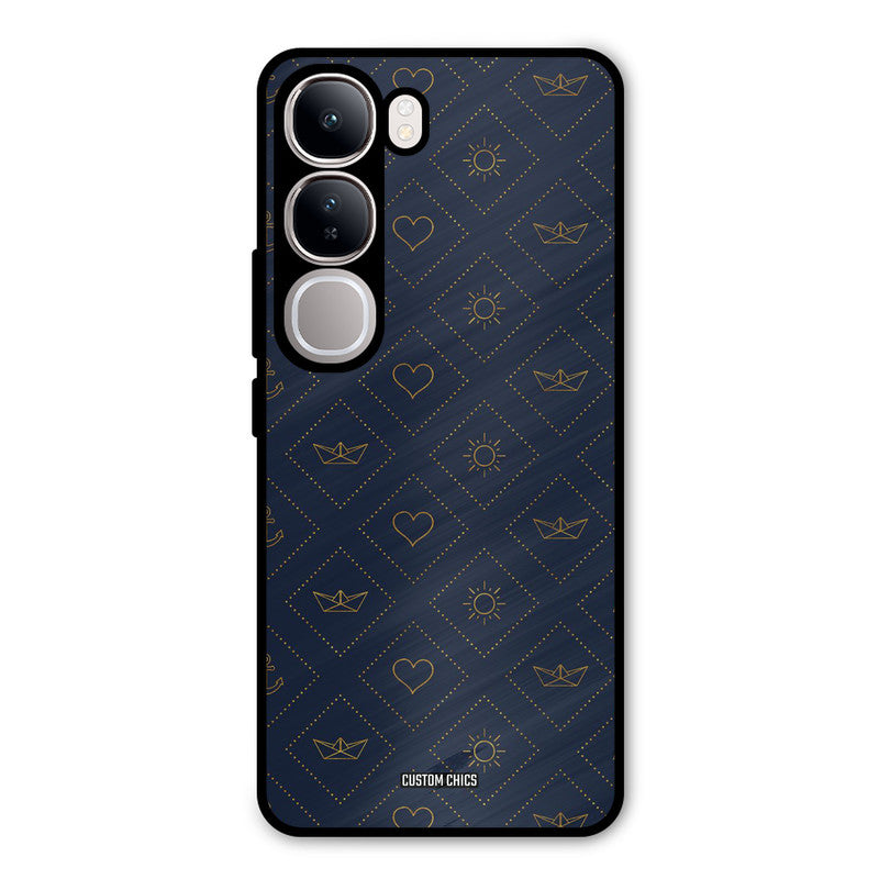 Clean Shapes Vivo Y300 Mobile Back Cover - Aesthetic PrintShield Case