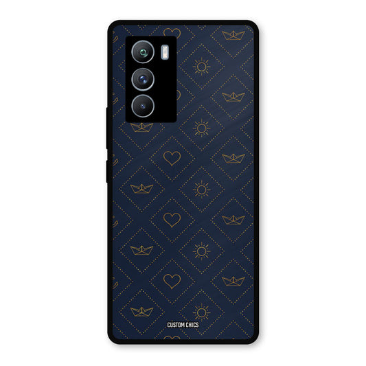 Clean Shapes iQOO 9SE Mobile Back Cover - Aesthetic PrintShield Case