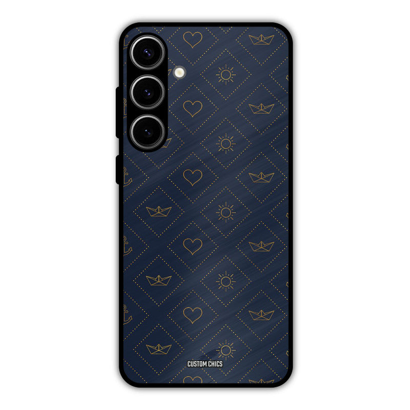 Clean Shapes Samsung Galaxy S24 Plus Mobile Back Cover - Aesthetic PrintShield Case